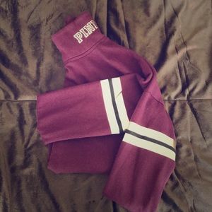 PINK high necked sweater